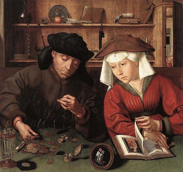 The Moneylender and his Wife